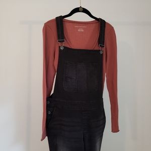 Mossimo Black Overall-Size S